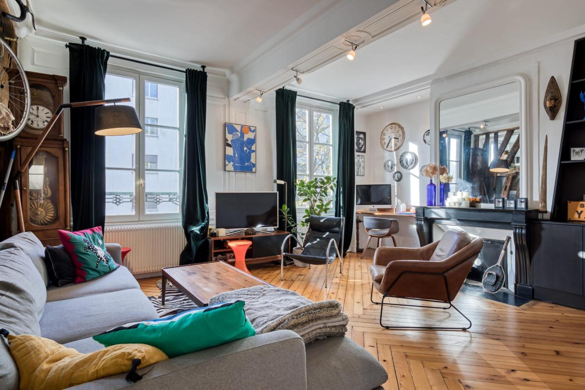 Gerard, Appartement Central Avec Parking Prive Rouen Bagian luar foto